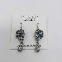 Seraphina Earring In Crystal By Patricia Locke