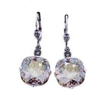 Shade Round Crystal Earring By La Vie Parisienne