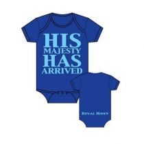 His Majesty Has Arrived Baby Onezie