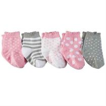 Pink & Grey Baby Sock Gift Set