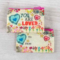 You Are Loved Gift Card Holder By Natural Life