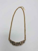 Anastasia Necklace In Champagne By Patricia Locke