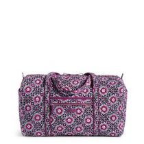 Iconic Large Duffel In Lilac Medallion