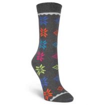 Bright Multi Snowflake Socks