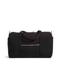 Iconic Large Travel Duffel In Classic Black