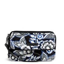 Rfid All In One Crossbody In Snow Lotus