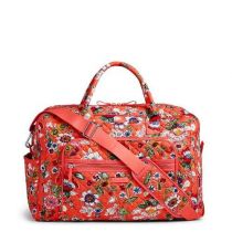 Iconic Weekender Travel Bag Incoral Floral By Vera Bradley