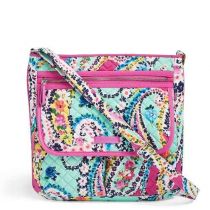Iconic Mailbag In Wildflower Paisley By Vera Bradley