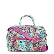 Iconic Weekender Travel Bag Inwildflower Paisley By Vera Bra