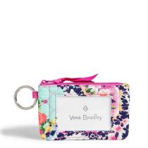 Iconic Zip Id Case In Wildflower Paisley By Vera Bradley