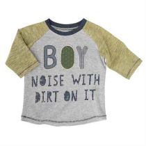 Boy Noise With Dirt On It Tee