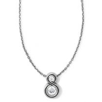 Infinity Sparkle Petite Necklace By Brighton Jewelry