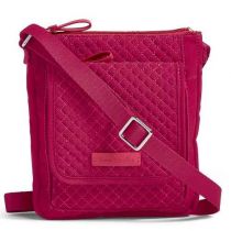 Iconic Rfid Mini Hipster In Passion Pink By Vera Bradley
