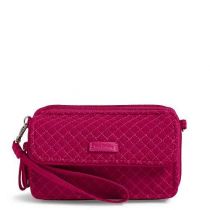 Iconic Rfid All In One Crossbody In Passion Pink By Vera Bra