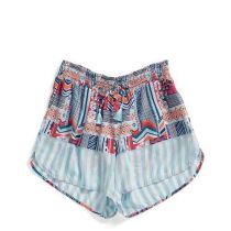 Pajama Shorts In Patchwork Bouquet
