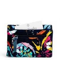 Iconic Rfid Riley Compact Wallet In Butterfly Flutter