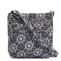 Iconic Triple Zip Hipster In Charcoal Medallion