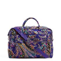 Iconic Grand Weekender Travel Bag In Romantic Paisley By Ver