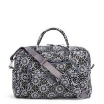 Iconic Weekender Travel Bag In Charcoal Medallion