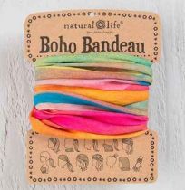 Hot Pink Rainbow Boho Bandeau By Natural Life