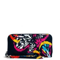 Iconic Rfid Accordian Wrislet In Butterfly Flutter