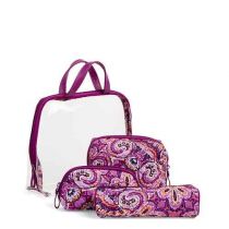 Iconic 4 Pc. Cosmetic Set In Dream Tapestry By Vera Bradley