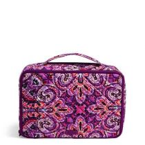 Iconic Large Blush & Brush Case In Dream Tapestry By Vera Br