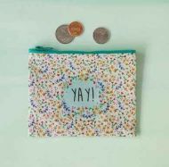Yay! Recycled Zip Coin Pouch By Natural Life