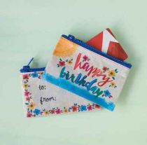 Happy Birthday Recycled Gift Card Holder By Natural Life