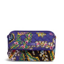 Iconic Rfid All In One Crossbody In Romantic Paisley By Vera