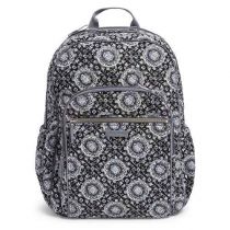 Iconic Campus Backpack In Charcoal Medallion