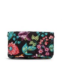 Iconic Rfid All Together Crossbody In Vines Floral