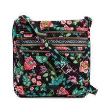 Iconic Triple Zip Hipster In Vines Floral