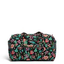 Iconic Large Travel Duffel In Vines Floral
