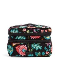 Iconic Jewelry Train Case In Vines Floral