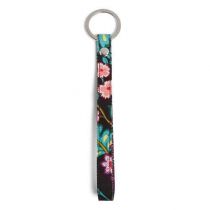 Iconic In The Loop Keychain In Vines Floral