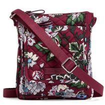 Iconic Rfid Mini Hipster In Bordeaux Blooms