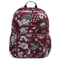 Iconic Campus Backpack In Bordeaux Blooms