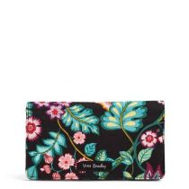 Iconic Checkbook Cover In Vines Floral