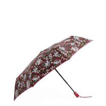 Umbrella In Bordeaux Blooms