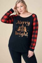 Merry & Bright Plus Size Knit Top