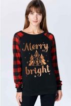 Merry & Bright Long Sleeve Knit Top