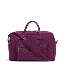 Iconic Compact Weekender Travel Bag In Gloxinia Purple