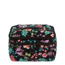 Iconic Brush Up Cosmetic Case In Vines Floral