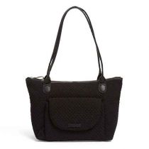 Carson East West Tote In Classic Black