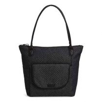 Carson North South Tote In Denim Navy