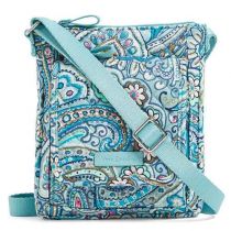 Iconic Rfid Mini Hipster In Daisey Dot Paisley