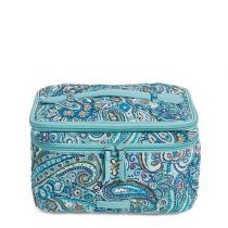Iconic Brush Up Cosmetic Case In Daisy Dot Paisley