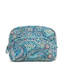 Iconic Large Cosmetic In Daisy Dot Paisley