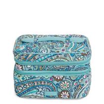 Iconic Jewelry Train Case In Daisy Dot Paisley
